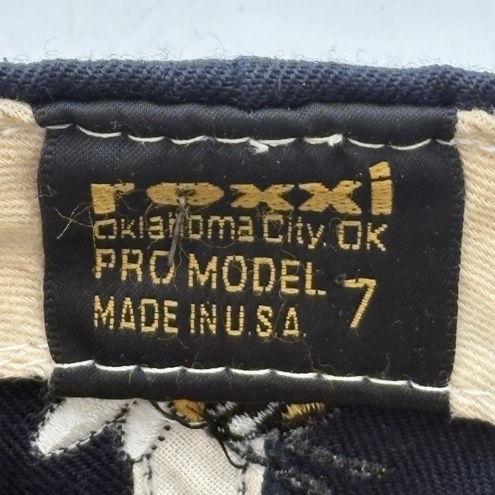 VTG Georgia Tech Yellow Jackets Hat Roxxi Pro Model Fitted 7 Made in USA - Picture 8 of 8